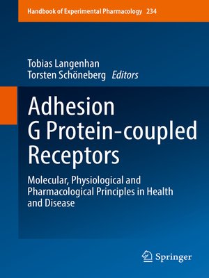 cover image of Adhesion G Protein-coupled Receptors